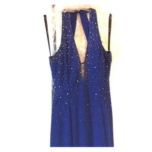 Gorgeous royal blue prom dress